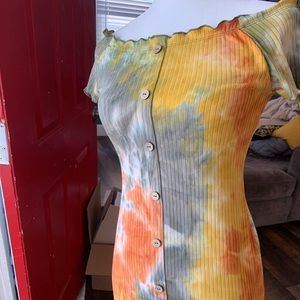Tye dye dress